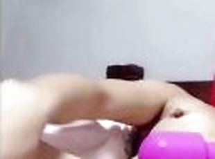 asien, masturbieren, muschi, anal-sex, reifen, babe, spielzeug, creampie, doppelklicken, beule