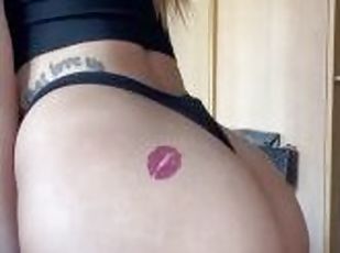 amateur, ados, latina, douce, solo, réalité, tatouage, petits-seins