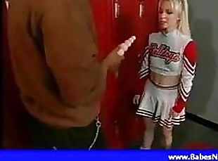 anal, interracial, preto, loira, cheerleaders