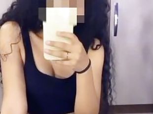 Hermosa flaquita que conocí en TIKTOK es muy tímida para grabar teniendo sexo