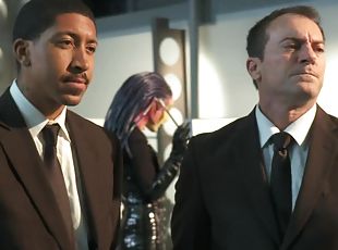 Anal Pounding In MIB Porn Parody