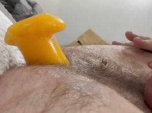 enorme, amateur, anal, gay, follando-fucking, culazo, a-solas, oso