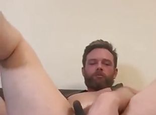 amateur, anal, jouet, gay, européenne, euro, gode, cuir