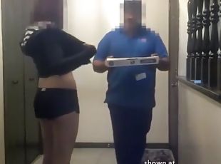 Delivery man blowjob 2