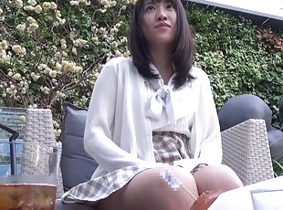 Loud Japanese cutie Haruka Itoshino enjoying a throbbing shaft