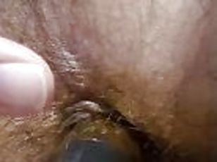 amateur, anal, juguete, consolador, a-solas