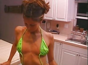 hardcore, gangbang, coppie, pov, cucina, naturali, bikini, tettine