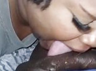 orgasme, amatør, blowjob, ebony, creampie, bbw, pov, første-gang, oral, pikk