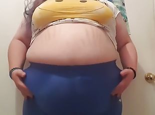 Huge fat belly