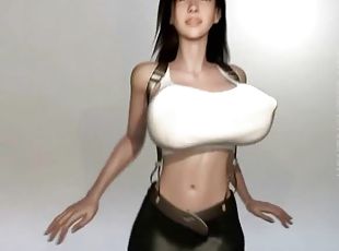 كبيرة-الثدي, فاتنة, صور-رمزية, هنتاي, 3d, كبيرة-الثدي-busty