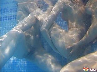 babe, lesben, 3etwas, schwimmbad