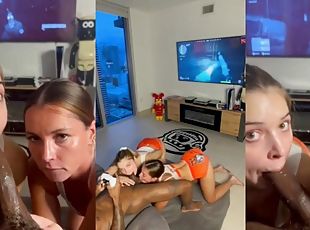 amador, chupanços, interracial, a-três, pov, branco, chupando