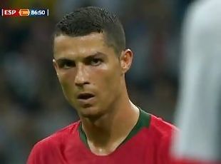 Cristiano Ronaldo Portugal vs España Mundial 2018