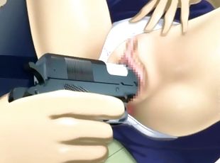 zorra-slut, follando-fucking, anime, hentai, máquinas, cabalgando, 3d