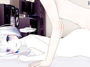 gros-nichons, babes, ejaculation-sur-le-corps, hardcore, ejaculation-interne, chambre-a-coucher, anime, hentai, mignonne, 3d