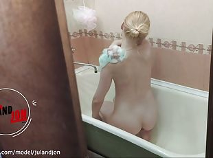 baignade, masturbation, amateur, anal, cam, voyeur, blonde