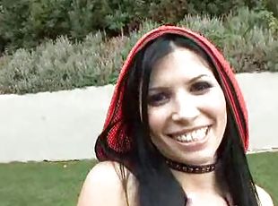 al-aire-libre, babes, mamada, hardcore, estrella-del-porno, perfecto, morena, tetitas