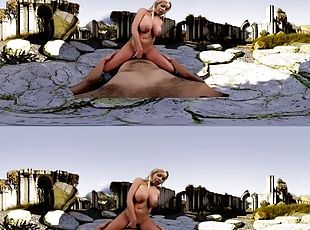 tetas-grandes, mamada, 3d, tetas, realidad