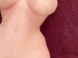 masturbation, amateur, mature, babes, énorme-bite, allemand, massage, solo, bite, poupée