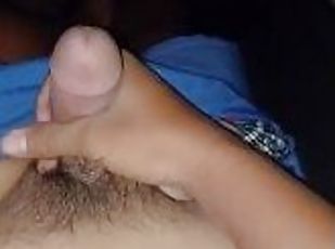 asiatisk, onani, amatør, stor-pikk, handjob, gal, alene, filipinsk, pikk