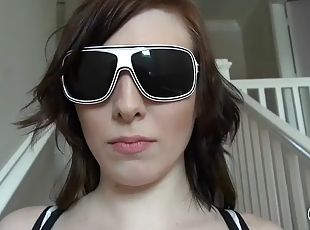 amatør, blowjob, tenåring, hardcore, pov, kjæreste-girlfriend, mann, svømmebasseng, søt, fanget