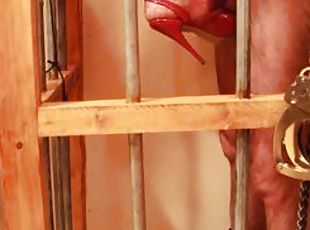 masturbation, bdsm, doigtage, pieds, fétiche, prison-prison, femme-dominatrice