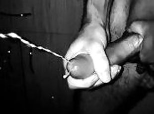 poilue, énorme, masturbation, amateur, ejaculation-sur-le-corps, énorme-bite, ados, branlette, black, solo