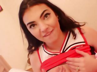 blowjob, stor-pikk, interracial, pov, fanget