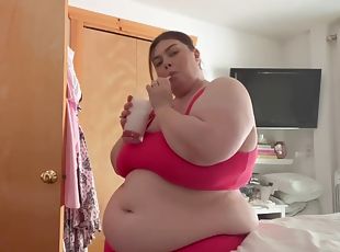 storatuttar, fet, milf, bbw, vacker, ensam, brunett