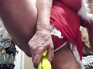 gros-nichons, masturbation, giclée, amateur, mature, milf, jouet, solo