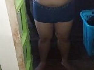 asiático, gordo, amador, bbw, sozinho, ginásio