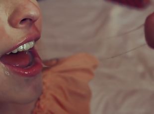 cul, énorme-bite, ados, ejaculation-interne, blonde