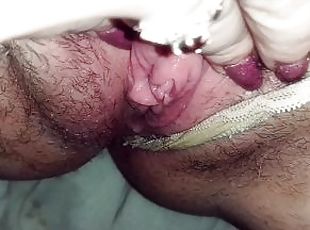 masturbação, velho, orgasmo, cona-pussy, esguincho, amador, maduro, brinquedo, bbw, jovem18