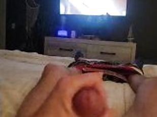 masturbation, amateur, ejaculation-sur-le-corps, énorme-bite, ados, branlette, première-fois, ejaculation, solo, bite