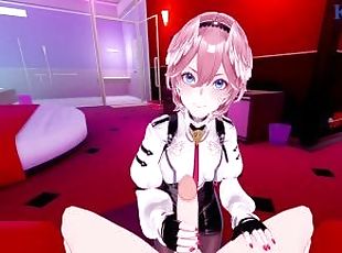 orgazm, laski, wystrysk-spermy, nastolatki, wytrysk, pov, anime, hentai, ładniutka, 3d