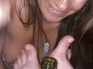 gros-nichons, masturbation, russe, amateur, lesbienne