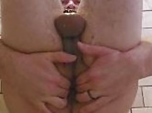 masturbation, anal, jouet, gay, joufflue, esclave, percé, fétiche, solo, cocu