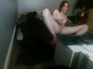 masturbation, amateur, gay, secousses, webcam, solo, réalité