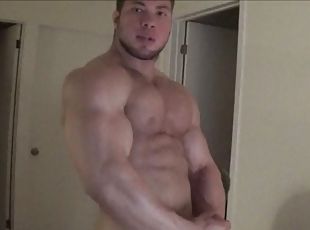 masturbación, gay, paja, webcam, musculada