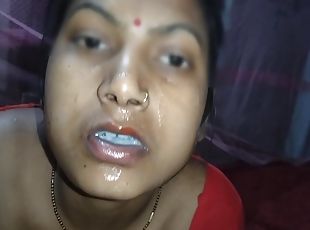 Desi Bhabhi Eating Cum In Mouth