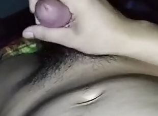 Brother masturbates with cumshot