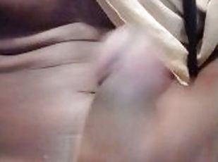 masturbation, amateur, ébène, énorme-bite, maison, black, ejaculation, solo, bite