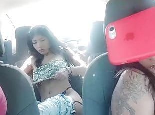 masturbation, orgasme, public, chatte-pussy, voiture, horny, fille, parfait, argentine, brunette