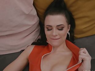 Brunette Jenny Doll Enjoys Hardcore Drilling After Hot BJ