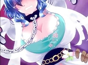 tetas-grandes, corrida-interna, anime, hentai