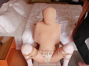 asiatique, bdsm, bas, fétiche, bondage