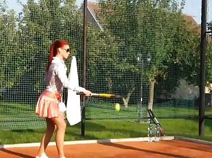 Catfight Between Pissed Off Wetlook Badminton Babes