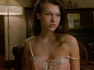 Stunning Milla Jovovich Getting Ready To Fuck