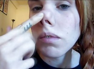 College Camgirl Hot Noseplay