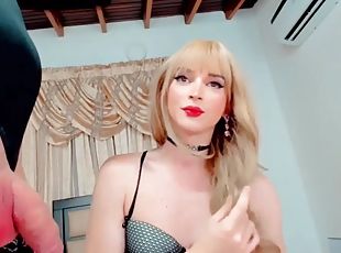 transexual, mamada, webcam